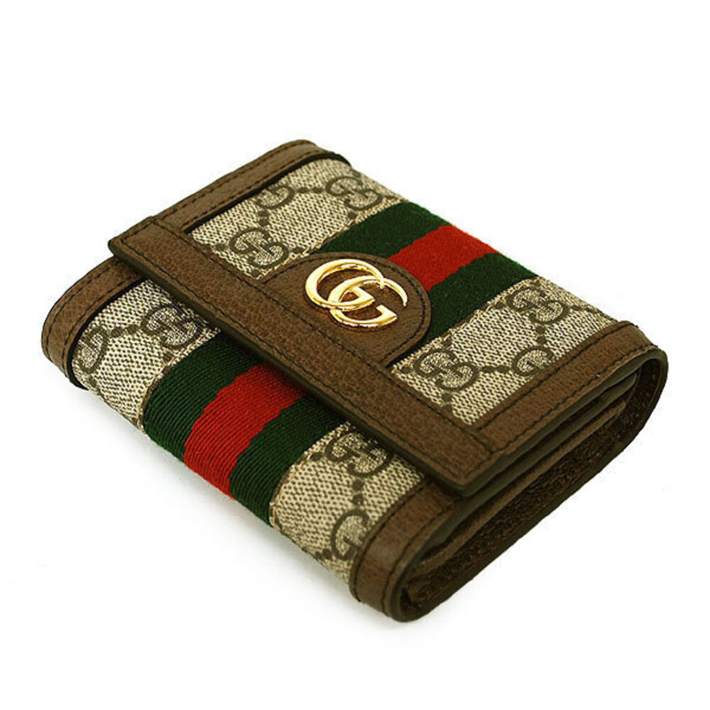 Gucci Ophidia Compact Wallet Tri fold - Picture 6 of 9